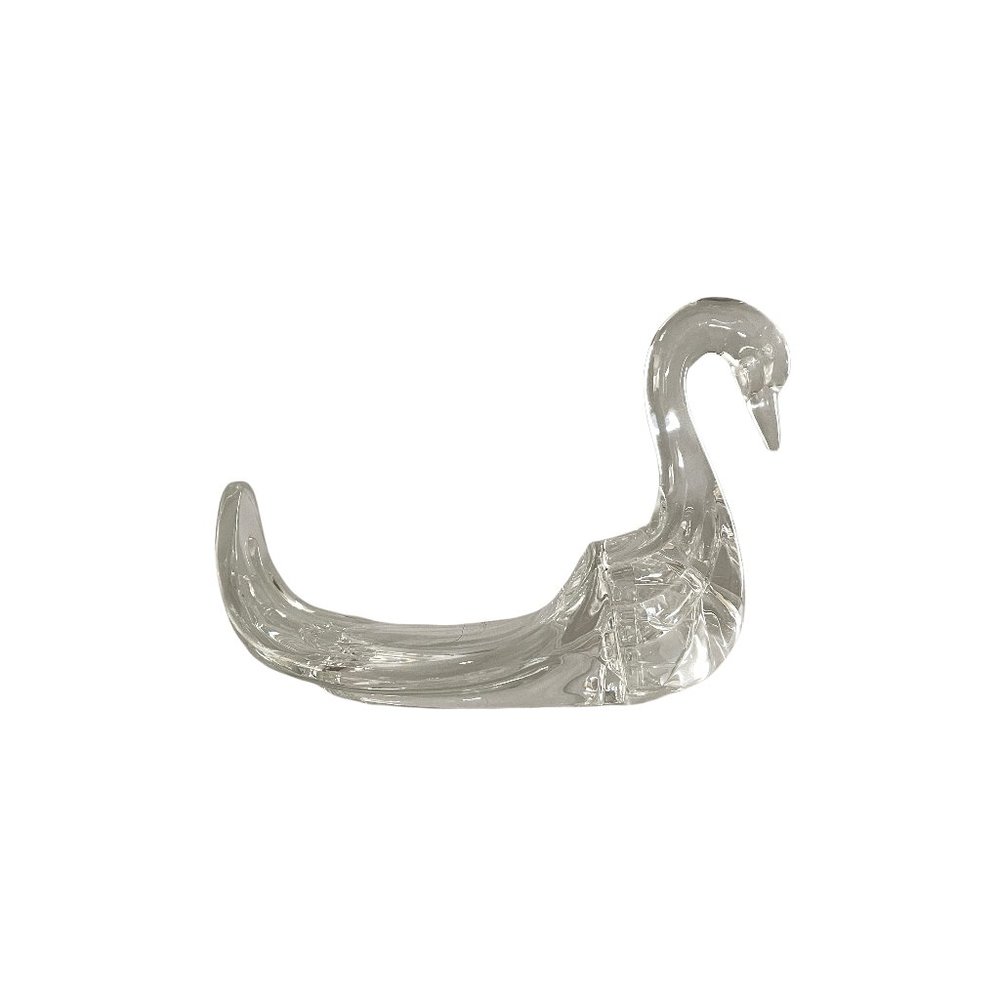 Vintage Lucite Swan Dish